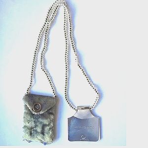 NWT BCBGeneration NECKLACE APOTHECARY MEDICINE Pouch... Keepseeaker